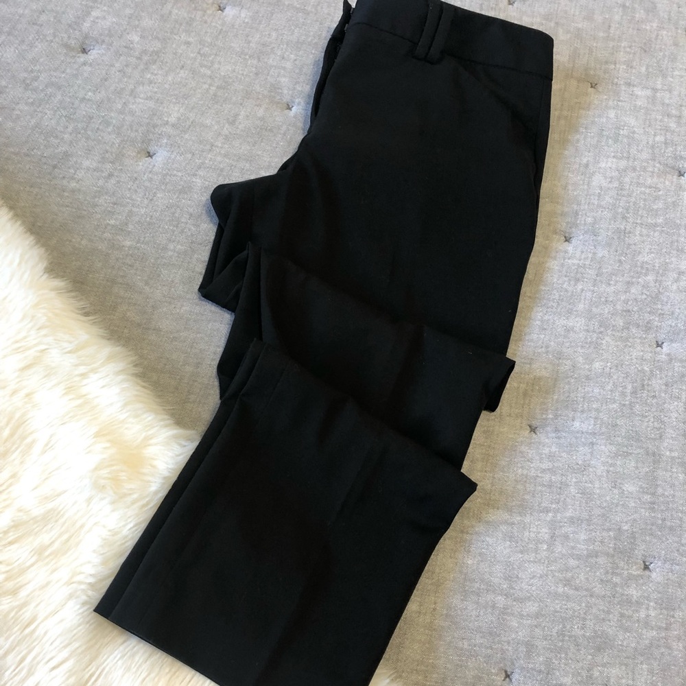 Express editor black tapered trouser size 4